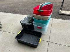 Multiple Totes - Some Lids