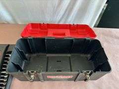 32pc Combo Wrench Set & Plastic Toolbox
