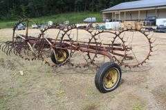 Farmhand 4 wheel hay rake