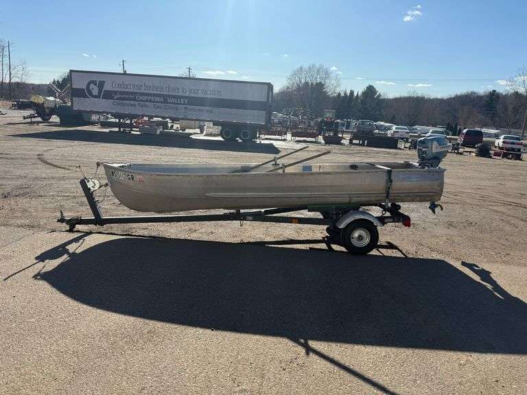 Sea Nymph 14' Alum Fishing Boat