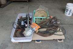 Pallet of misc. shop items