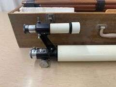 Vintage Tasco Telescope w/ Wooden Case