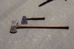 Double bit axe & hatchet