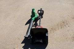 Elec. leaf blower & snow shovel