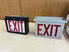 (2) Exit Lights