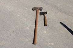 Double bit axe & hatchet