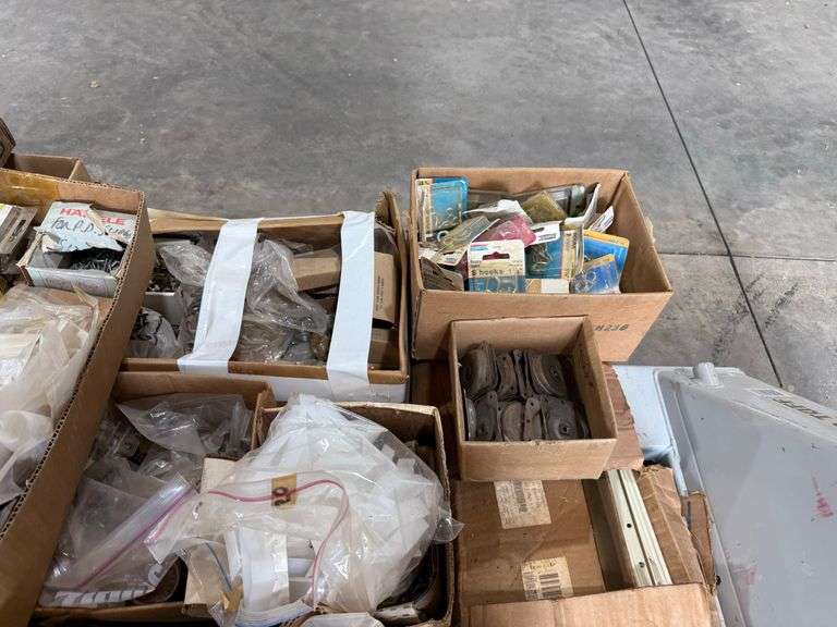 Pallet of Various Hardware