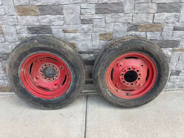 (2) Front Tractor Tires