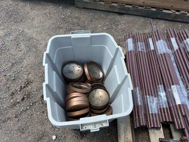 (329) Bronze Alum. Deck Spindles
