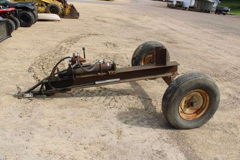 Wood splitter on transports
