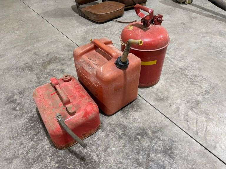 (3) Gas Cans