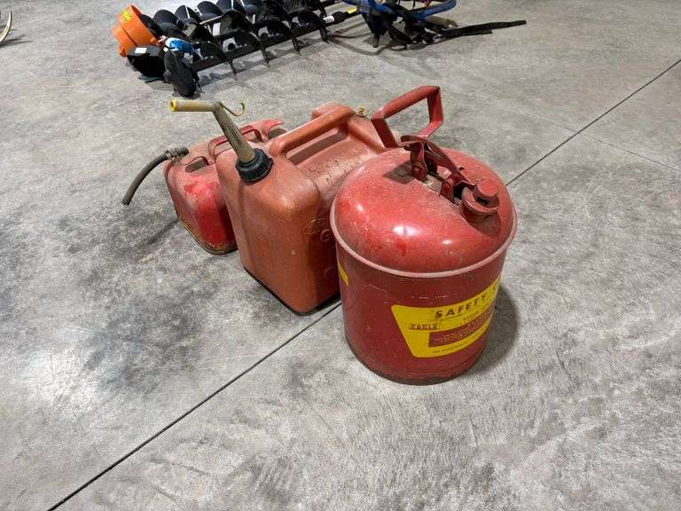 (3) Gas Cans