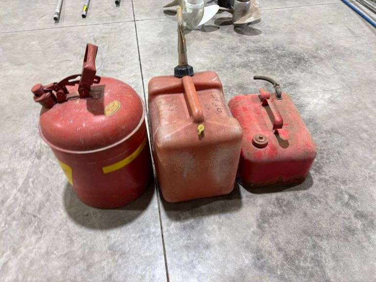 (3) Gas Cans