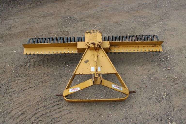 6' King Kutter 3 pt. landscape rake