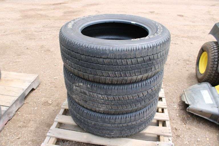 Set of 3 Goodyear tires, P275/60 R20 - Lee Real Estate & Auction Service