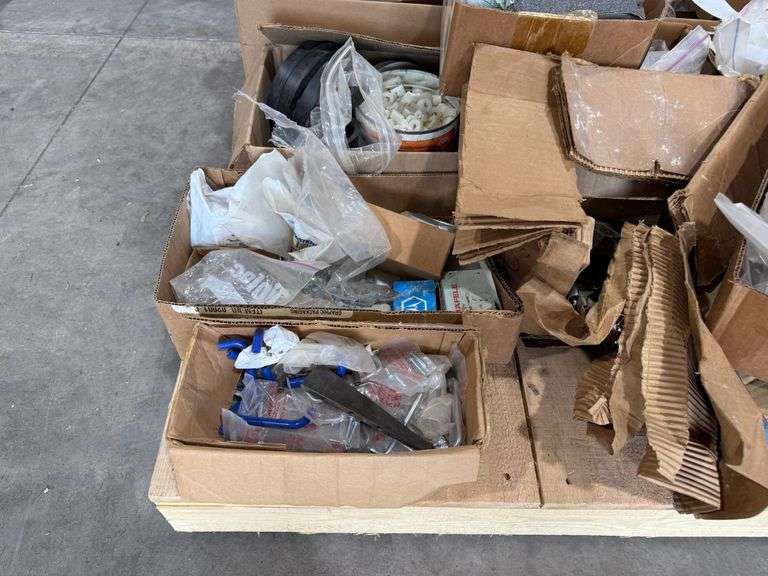 Pallet of Various Hardware
