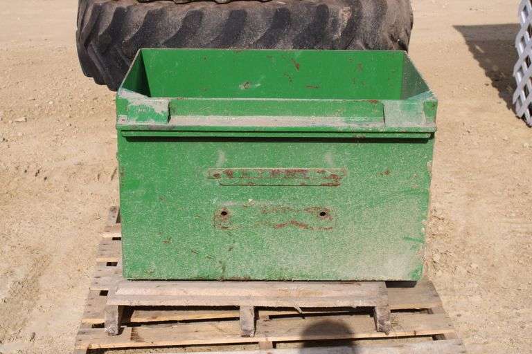 John Deere rock box