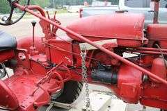 IH Farmall Super A tractor w/belly mower