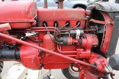 IH Farmall Super A tractor w/belly mower