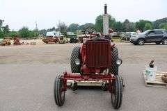 IH Farmall Super A tractor w/belly mower