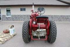 IH Farmall Super A tractor w/belly mower