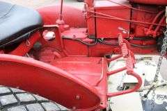 IH Farmall Super A tractor w/belly mower
