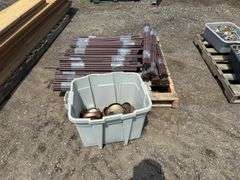 (329) Bronze Alum. Deck Spindles