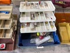 Multiple Tackle Boxes - Some Full
