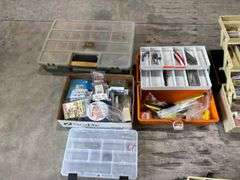 Multiple Tackle Boxes - Some Full