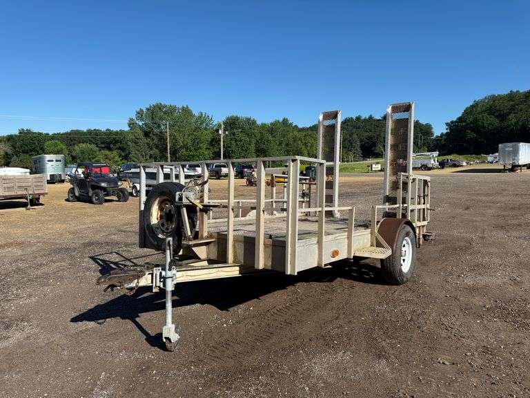 12' Alum Single Axle Trailer