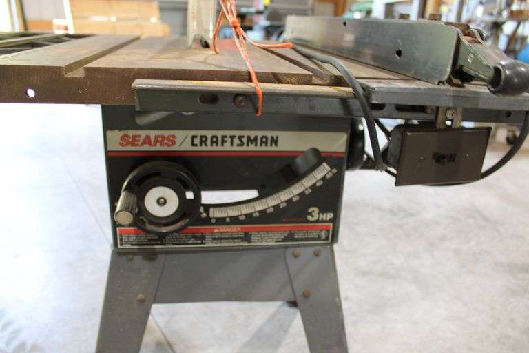 Craftsman 10" table saw