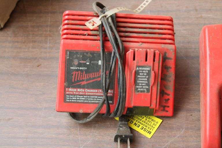 (2) Milwaukee Battery Chargers