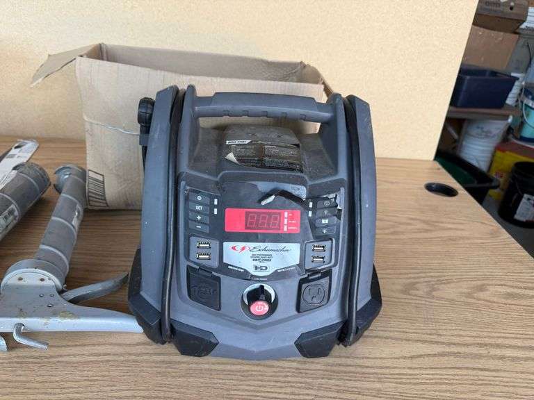 Tote of Misc Garage Items & Tools