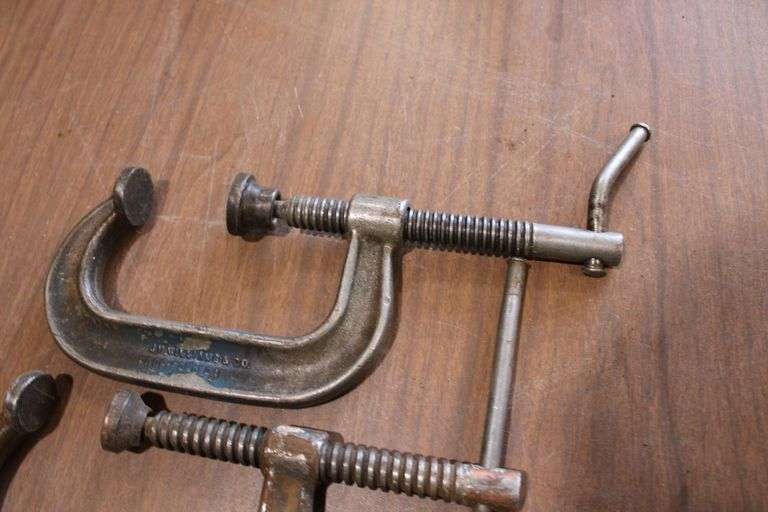 4 - 4" C clamps