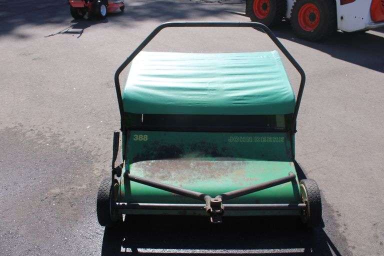 John Deere 38" lawn sweeper