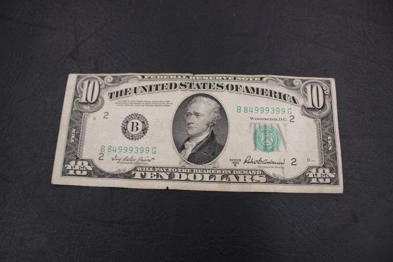 1950 Bank of New York $10