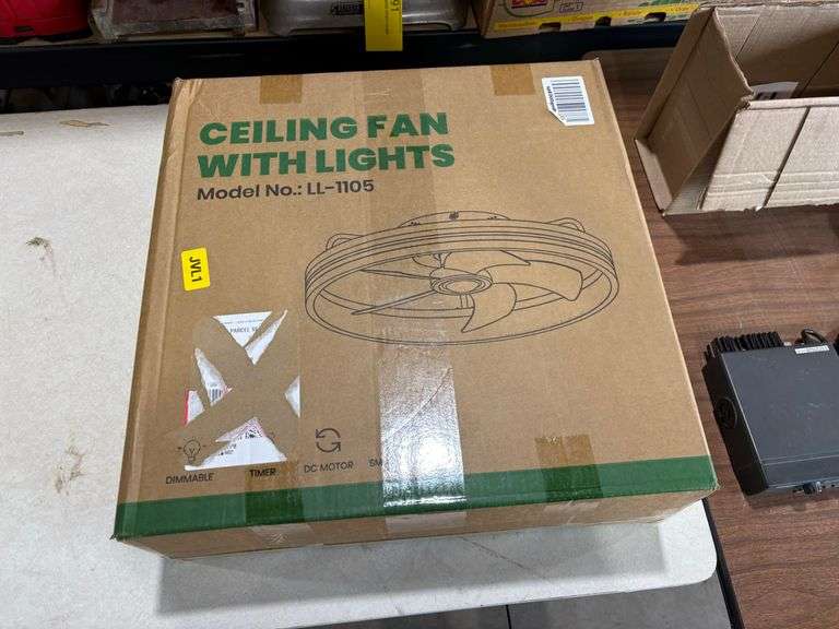 Ceiling Fan, CB Radio, Wheel Attachment
