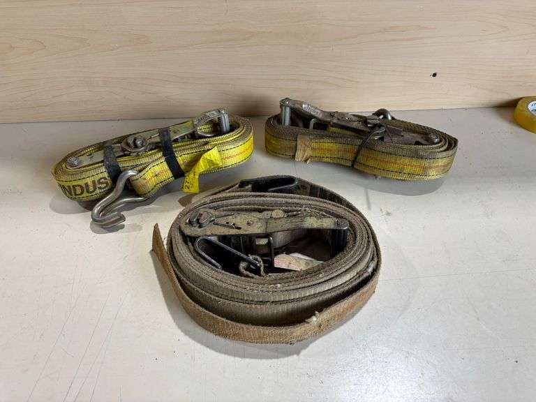 (3) 2" Ratchet Straps