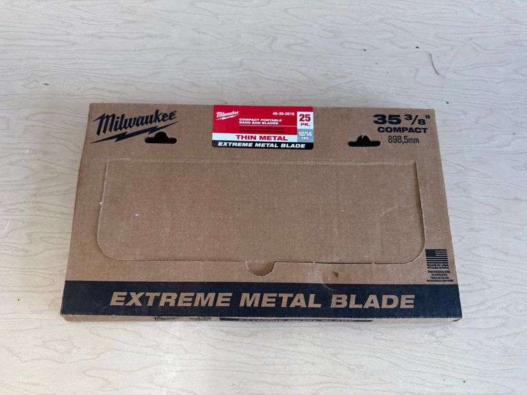 25 Pack of Milwaukee Portaband Blades