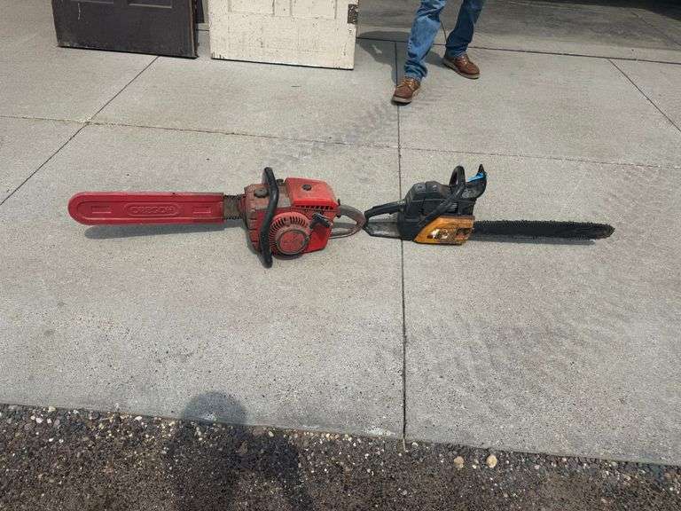 (2) Chainsaws (Need Tune Ups)