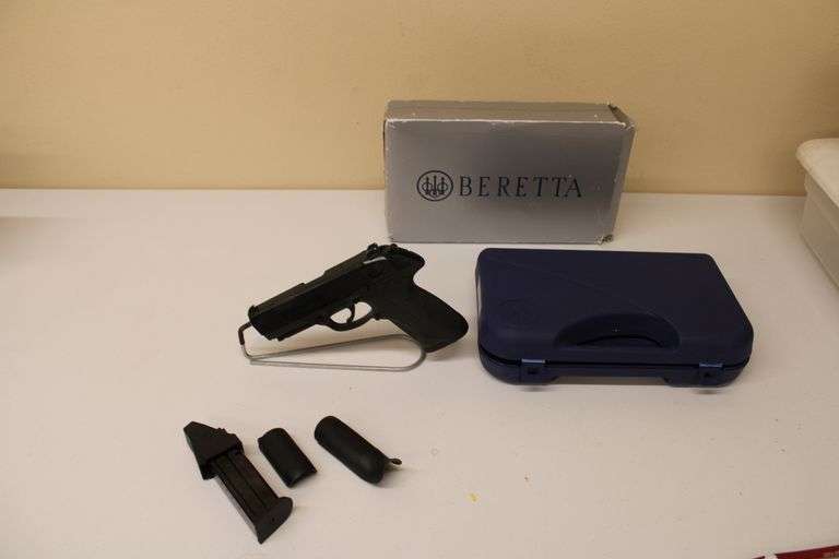 Beretta 9mm pistol, NIB, never fired