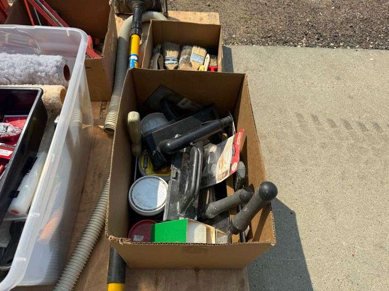 Painting & Drywall Tools w/ Supplies