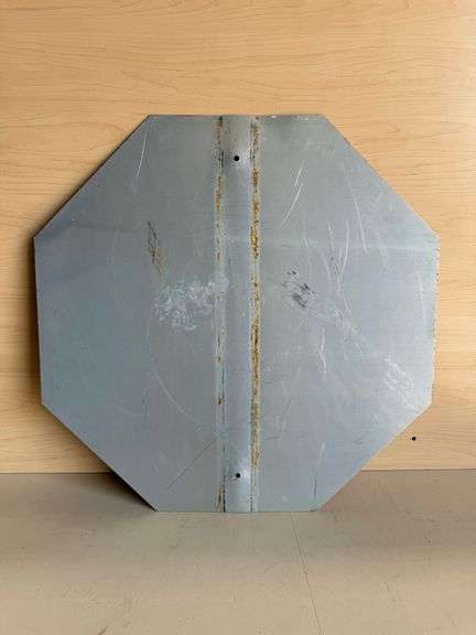 Single Sided Stop Sign