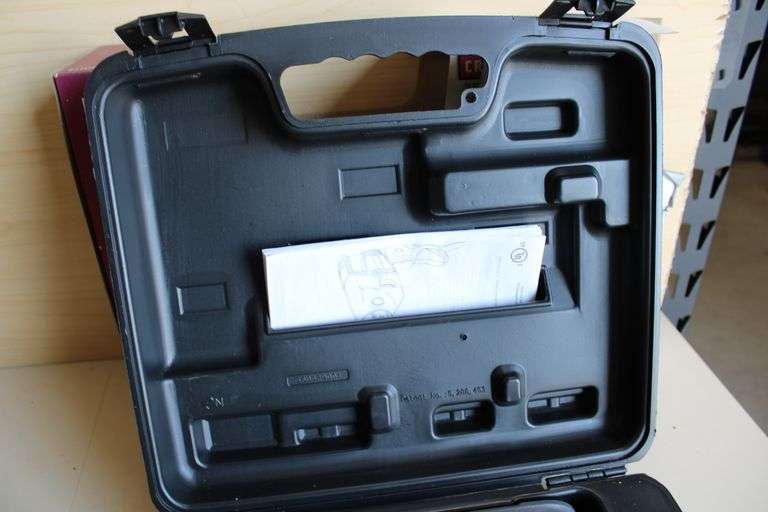 Craftsman 3/8" elec. drill, new w/case