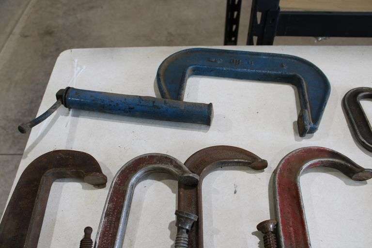 Variety of C clamps
