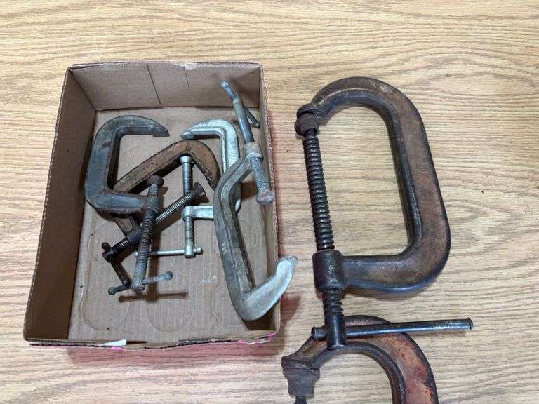 Box of C-Clamps