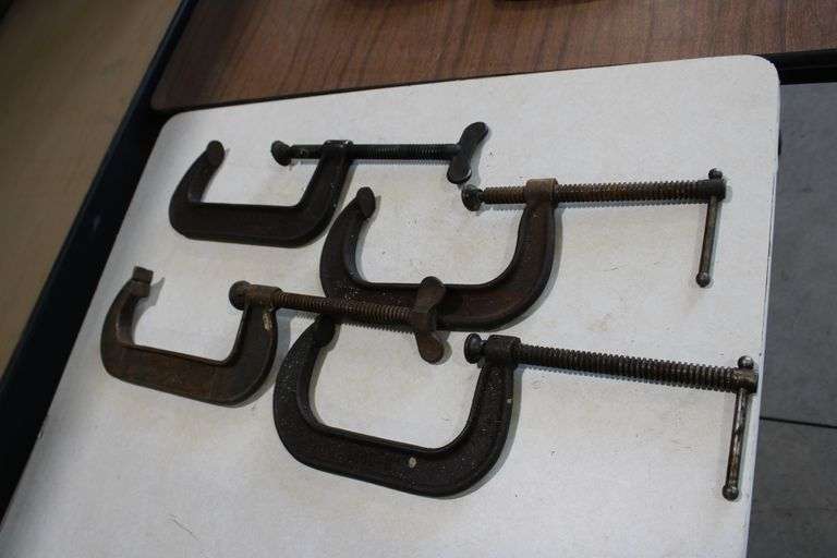 4 - 6" C clamps