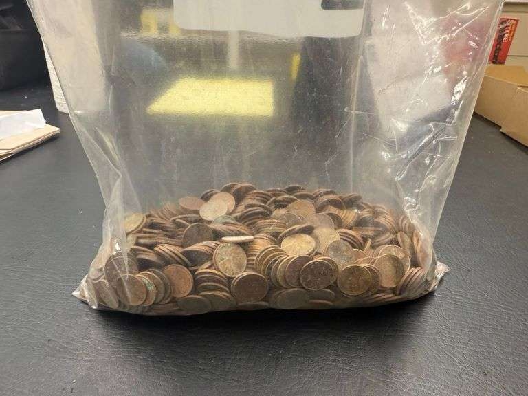 8+ Pound Bag of Wheat Pennies