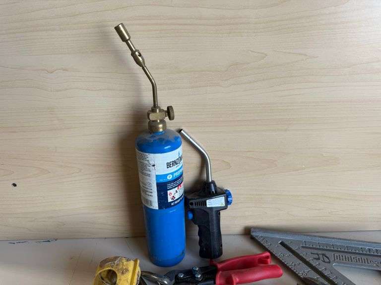 Tin Snips, Squares, Torch, & Other