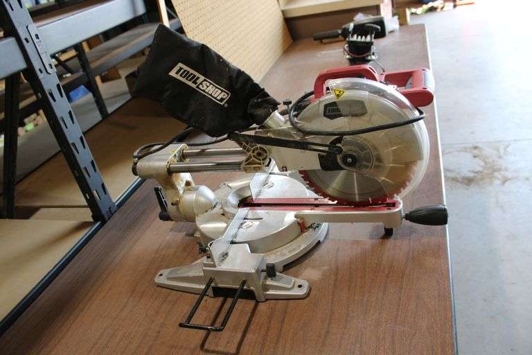 Tool Shop 10" elec. sliding compound miter saw